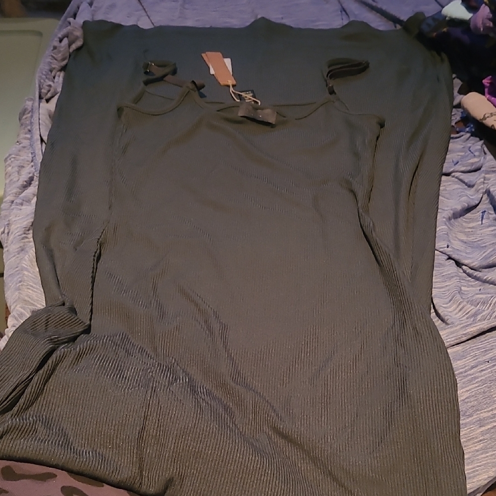 SKIMS Deep Sea Slip Dress